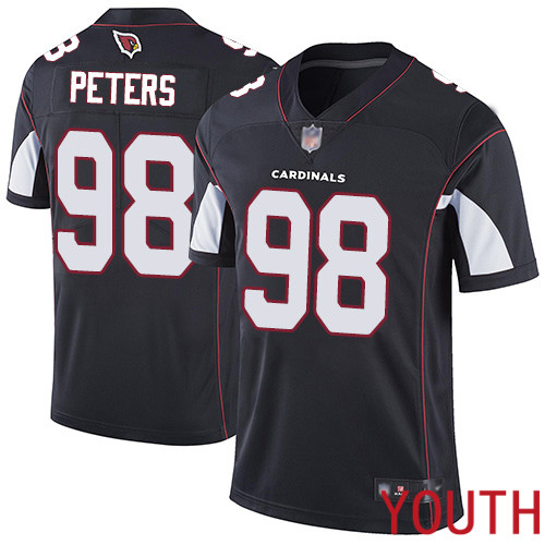 Arizona Cardinals Limited Black Youth Corey Peters Alternate Jersey NFL Football #98 Vapor Untouchable